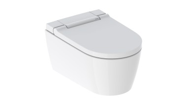Geberit AquaClean Sela Dusch-WC in der Designvariante Weiß-alpin