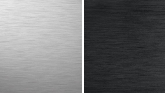 Geberit Monolith Seitenverkleidungen Aluminium und Aluminium schwarzchrom